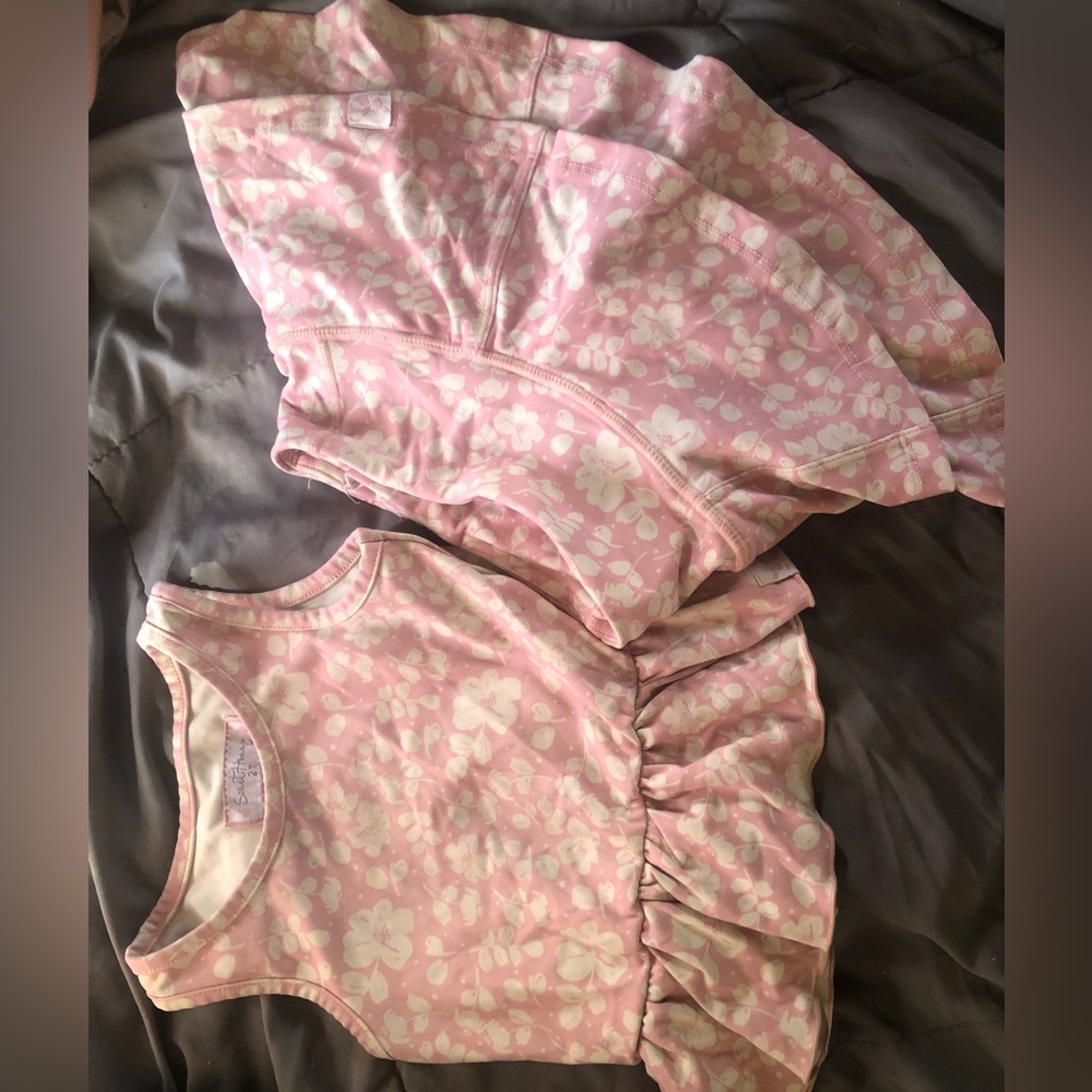 SweetHoney Floral Skirt and Tank Top